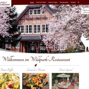 Relaunch Wildpark-Restaurant Hompage